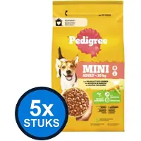 Pedigree 5x - Adult Mini Kip - Hondenvoer Droogvoer - 1,4 kg