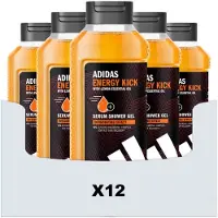 Adidas 12x Shower Gel Active Skin & Mind Energy Kick M 400 ml