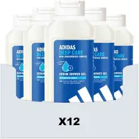 Adidas 12x Serum Shower Gel Active Skin & Mind Deep Care W 400 Ml