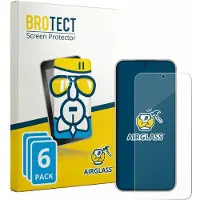 BROTECT Screenprotector 6 Stuks voor Huawei Nova 16z Beschermglas transparant