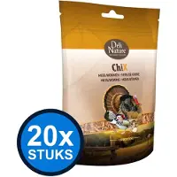 Deli Nature 20x - ChiX meelwormen 200gr - Kippenvoer - 200 g