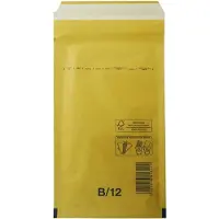Netuno Luchtkussen enveloppen A5 - 12/B - 225 x 140 mm - 10 stuks - HK zelfklevend met plakstrip - Bruin -