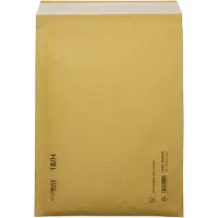 Netuno Luchtkussen enveloppen A4 - 18/H - 370 x 290 mm - 10 stuks - HK zelfklevend met plakstrip - Bruin -