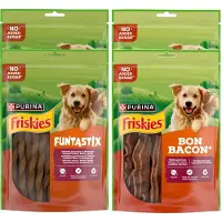 Friskies Purina Funtastix & Bon Bacon - Mixverpakking - Hondensnack - 350g (2x175g) + 240g (2x120g)