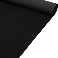 ANRO Eventtapijt Zwart 300x133cm – Beurstapijt Loper Messeloper Bruiloftsloper Antislip Op Maat