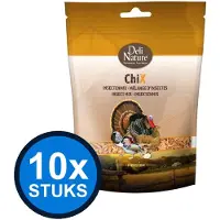 Deli Nature 10x - ChiX insectenmix 180gr - Kippenvoer - 180 g