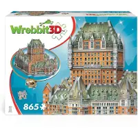 Wrebbit 3D Puzzle - Chateau Frontenac (865 stukjes)