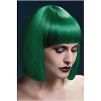 Fever Mooie groene boblijn pruik Fever Lola