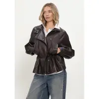 Grace & Mila Dames Jassen Jacket - Bruin - Maat L