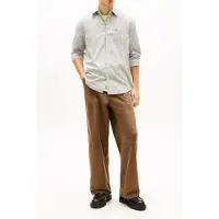 Tommy Hilfiger Tjm Regular Check Poplin Shirt Ancient White Check Maat: S | Casual Overhemden Outlet | Heren | Grijs