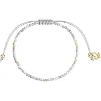 Glanzstücke Armband goudgeel / grijs / wit
