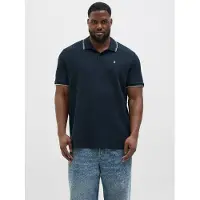 Jack & Jones Austin Plus Size Korte Mouw Poloshirt
