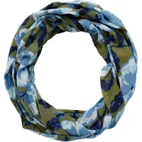 Seasalt Cornwall Sjaal 'May Garland Circle' navy / opaal / olijfgroen / wit
