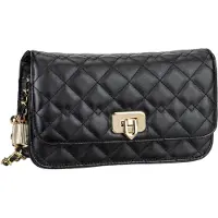 Seidenfelt Manufaktur schoudertas Sande Crossbody Bag Black zwart