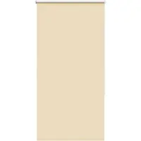 vidaXL Rolgordijn verduisterend 80x130cm stofbreedte 75,7 cm polyester