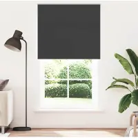 vidaXL Verduisteringsgordijn, zwart, 130x210 cm, stofbreedte 126,6 cm