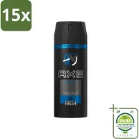 Axe 15 x - Deodorant Bodyspray - 48hrs Fresh - Anarchy for Him - 150 ml - Grootverpakking - Anarchy For Him - Deodorant Bodyspray - Mannelijke Geur - Frisse Geur - Langdurige Bescherming
