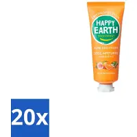 Happy Earth 20 x – Deodorant Cream – 100% Natuurlijk Rose Petitgrain – 40 ml - 100% Natuurlijk - Deodorant Crème - Rose Petitgrain - Bloemige Geur - Huidvriendelijk