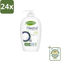 Neutral Vloeibare Handzeep 250 ml - Voordeelverpakking - 24 stuks - Vloeibare handzeep - 0% parfum