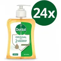 Dettol Handzeep - Antibacterieel - Original - 250ml - Voordeelverpakking 24 stuks