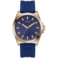 GUESS Analoog horloge navy / goud