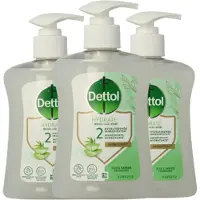 Dettol Handzeep - Verzachtend - Aloe Vera- 250ml x3