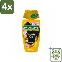 Palmolive Douchegel Thermal Pampering Oil 250 ml - Voordeelverpakking - 4 stuks - Herstel - Hydrateren