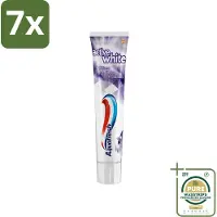 Aquafresh 7 x - Tandpasta - Whitening - Stralend Witte Tanden - 100 ml - Grootverpakking - Tandpasta Whitening - Stralende Tanden - Witte Tanden - Frisse Adem - Tandplak Verwijderen