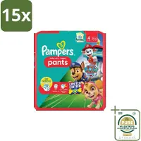 Pampers 15 x – Luierbroekjes – Baby Dry Pants Paw Patrol Maat 4 – 25 Luiers - Grootverpakking - Baby Luier - Luierbroek - Droge Luier - Luier Voor Baby - Luier Met Paw Patrol