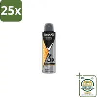 Rexona 25 x – Deodorant Spray – Maximum Protection Sport Defence – 150 ml - Grootverpakking - Sport Deodorant - Sportdefensie - Transpiratiebestendig - Frisheid - Sportgeur