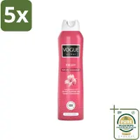 Vogue 5 x Enjoy Parfum Deodorant 150 ml - Grootverpakking - Parfum En Deodorant - Deodorant Spray - 24 Uur Bescherming - Geur Van Mandarijn - Geur Van Jasmijn