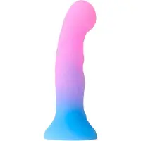 Love to love - Candy Loop - Dildo met LED Verlichting - Blauw/Roze