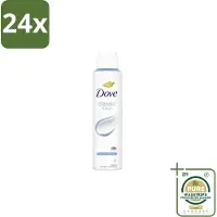 Dove – Deodorant Spray – Classic Fresh – 200 ml - Voordeelverpakking - 24 stuks - Transpiratiegeur - Frisse geur