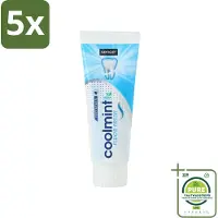 Sence 5 x - Freshmint - Tandpasta - Met Fluor - 75 ml - Grootverpakking - Tandpasta - Fluoride - Frisse Adem - Mondhygiëne - Gaatjes Voorkomen