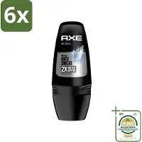 Axe - Deodorant Roller - 48hrs Anti Sweat - Ice Chill - Anti-transpirant - 50 ml - Voordeelverpakking - 6 stuks - Zweetbevochtiging - Frisse geur