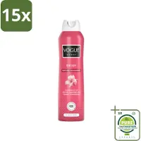 Vogue 15 x Enjoy Parfum Deodorant 150 ml - Grootverpakking - Parfum En Deodorant - Deodorant Spray - 24 Uur Bescherming - Geur Van Mandarijn - Geur Van Jasmijn