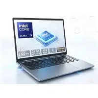 Ninkear N16 Pro Laptop - 16 Inch 2.5K Mat Scherm - Intel Core Ultra 5 125H Processor - 24GB LPDDR5 Geheugen - 1TB SSD Opslag - Windows 11 - Zilvergrijs