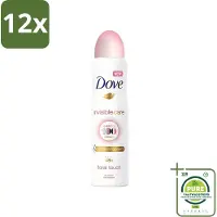 Dove - Deodorant - Spray Invisible Care - Onzichtbare bescherming - 250 ml - Voordeelverpakking - 12 stuks - Deodorant Spray - Onzichtbare Bescherming