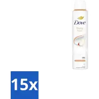 Dove 15 x – Deodorant Spray – Fruity Fresh – 200 ml - Anti-transpirant Spray - Zweetgeur - Okselgeur - Fris - Fruitig