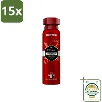 Old Spice 15 x – Deospray – Astronaut – 150 ml - Grootverpakking - Astronaut Deodorant - Aluminiumvrije Deodorant - Deodorant Spray - Frisheid - Geurprotectie