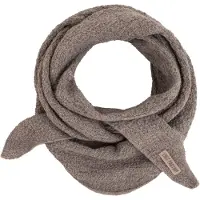 Knit Factory Yuna Mini Driehoeksjaal - Marron - 125x35 cm