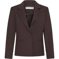 Pulz Jeans Blazers donkerbruin