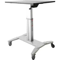 StarTech.com Mobile Sit-Stand Workstation