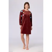 Woody Slaapkleedje bordeaux - maat 104/4J