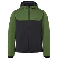 Vaude - Qimsa Hooded Softshell Jacket II - Fietsjack S, olijfgroen/zwart