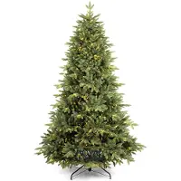 Royal christmas Kunstkerstboom - Rockefeller Premium 100% PE - 400 LED Lampjes - 180 cm