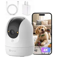 Ezviz C6N G1 4K Beveiligingscamera Binnen - Mens-/Huisdierdetectie - Geluidsdetectie - Kleuren Nachtzicht - Tweeweg Audio - Dual Band Wi-Fi 6