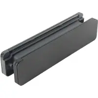 Homebox - de isolerende, tochtvrije en geluiddempende brievenbus – buitendeel aluminium zwart fijnstructuur coating - binnendeel in antracietgrijs RAL7016