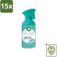 Air Wick 15 x - Luchtverfrisser - Pure Nenuco - Spray - 250 ml - Grootverpakking - Luchtverfrisser - Nenuco Aroma - Luchtverfrissende Spray - Frisse Geur - Huisgeur