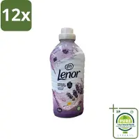 Lenor – Wasverzachter – Lavender & Kamille – 56 Wasbeurten – 1176 ml - Voordeelverpakking - 12 stuks - Wasverzachter - Lavendel